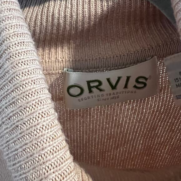 Orvis Silk Cashmere Blend Light Weight Sweater Size XS - Picture 3 of 7